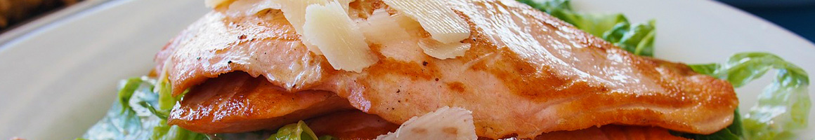 Eating Fish & Chips Seafood at Victoria's Restaurant restaurant in Rehoboth Beach, DE.